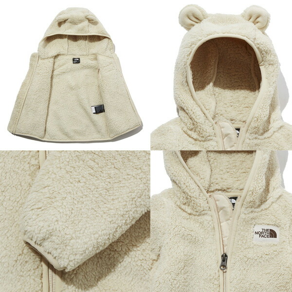 THE NORTH FACE ザノースフェイス INFANT CAMPSHIRE BEAR HOODIE