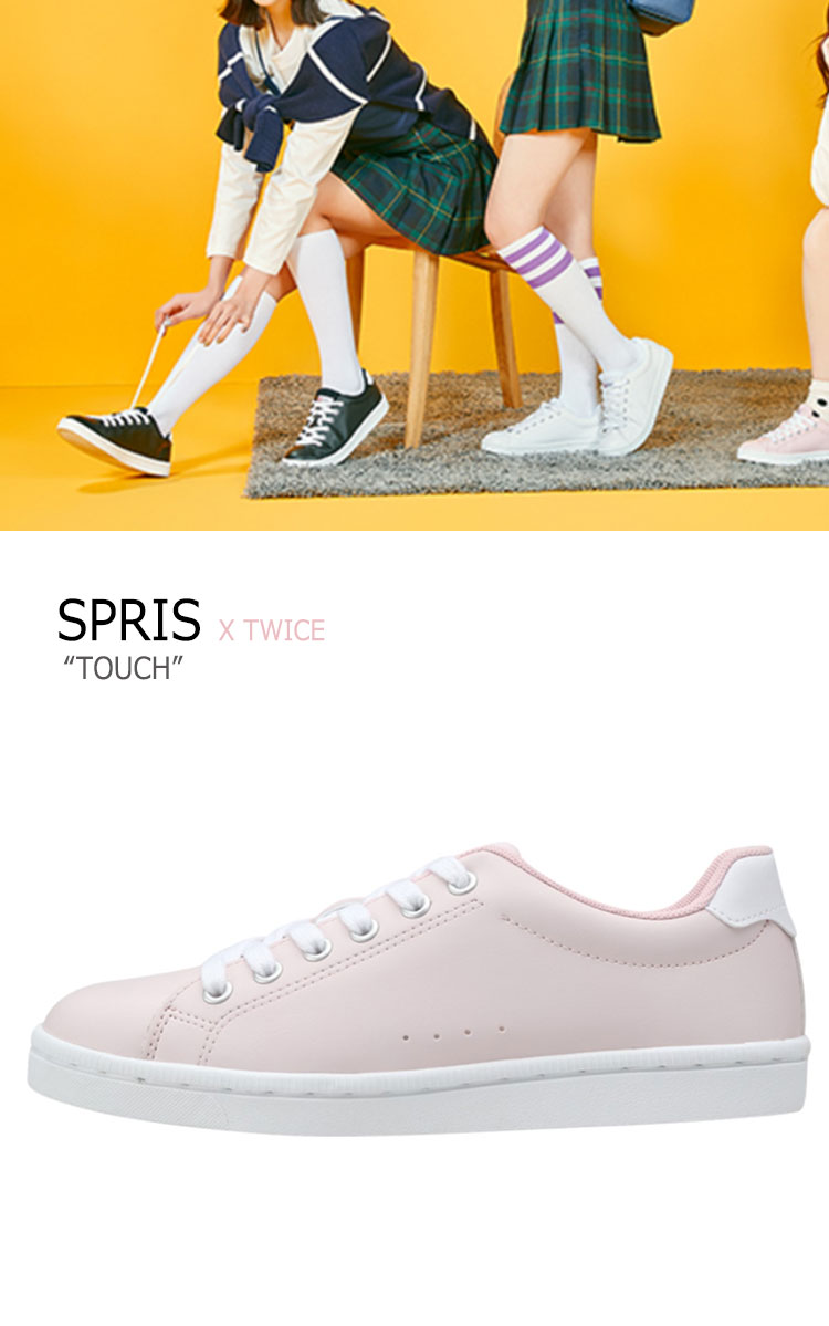 楽天市場 スプリス Twice スニーカー Spris レディース トゥワイス タッチ Twice Touch Pink ピンク Fsknh1u16p3 シューズ Drescco ドレスコ