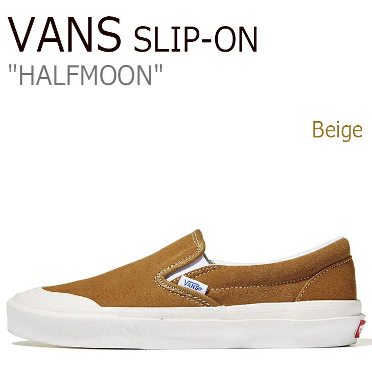 vans slip on half moon