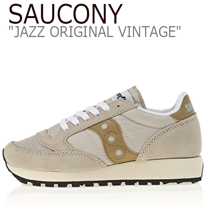 楽天市場 サッカニー ジャズオリジナル スニーカー Saucony メンズ レディース Jazz Original Vintage ジャズ オリジナル ヴィンテージ Grey グレー S 9 シューズ 中古 未使用品 Drescco ドレスコ