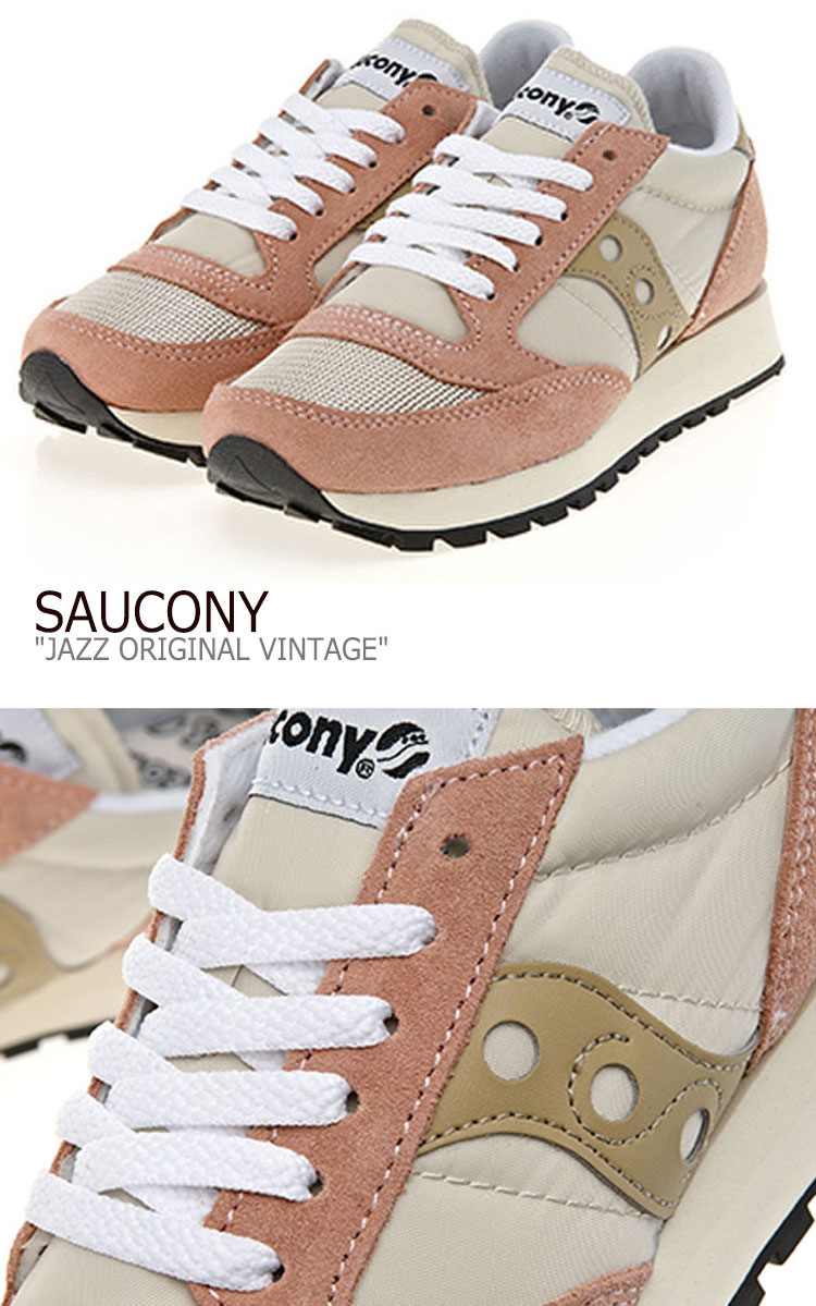 楽天市場 サッカニー ジャズオリジナル スニーカー Saucony レディース Jazz Original Vintage ジャズ オリジナル ヴィンテージ Pink ピンク S 31 シューズ 中古 未使用品 Drescco ドレスコ