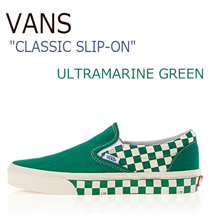 vans slip on sidewall checkerboard