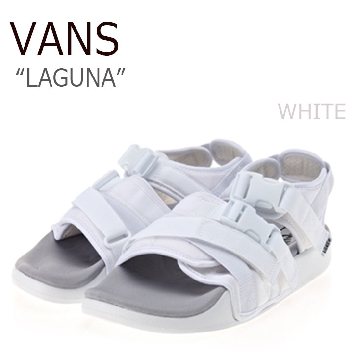 楽天市場 バンズ サンダル Vans メンズ レディース Laguna ラグーナ White ホワイト V7608 シューズ Drescco ドレスコ