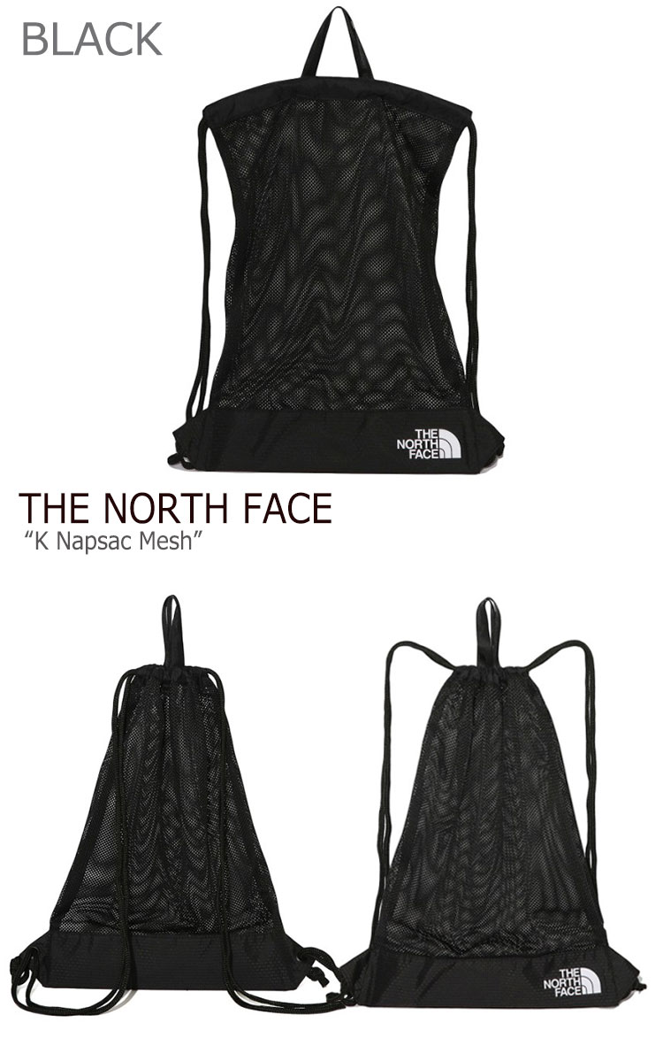 North Face Knapsack The Men Gap Dis K Napsac Mesh Gym Bag Black Light Gray Nm2sk20a B Free Article