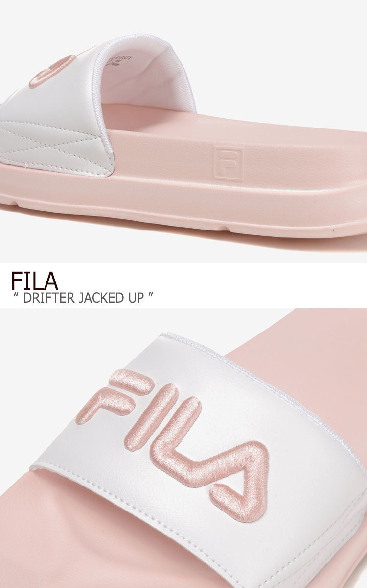 フィラ サンダル FILA レディース DRIFTER JACKED UP ドリフター ジャケットアップ WHITE PINK ホワイト ピンク FS1SLB1033X シューズ フィラ サンダル FILA レディース DRIFTER JACKED UP ドリフター ジャケットアップ WHITE PINK ホワイト ピンク FS1SLB1033X シューズ