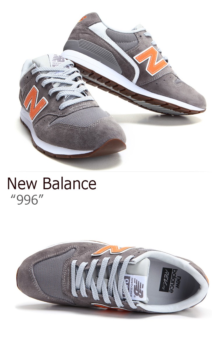 楽天市場 ニューバランス 996 スニーカー New Balance メンズ レディース ニューバランス996 Gray Orange グレー オレンジ Mrl996jd シューズ 中古 未使用品 Drescco ドレスコ