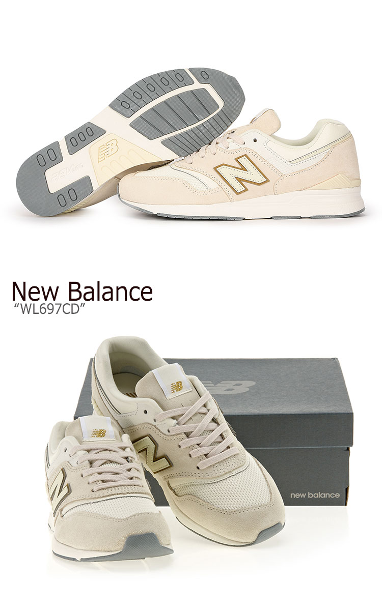 楽天市場 ニューバランス 697 スニーカー New Balance レディース Wl 697 Cd New Balance697 Beige ベージュ Wl697cd シューズ 中古 未使用品 Drescco ドレスコ