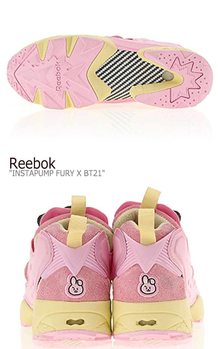 bt21 x reebok instapump fury