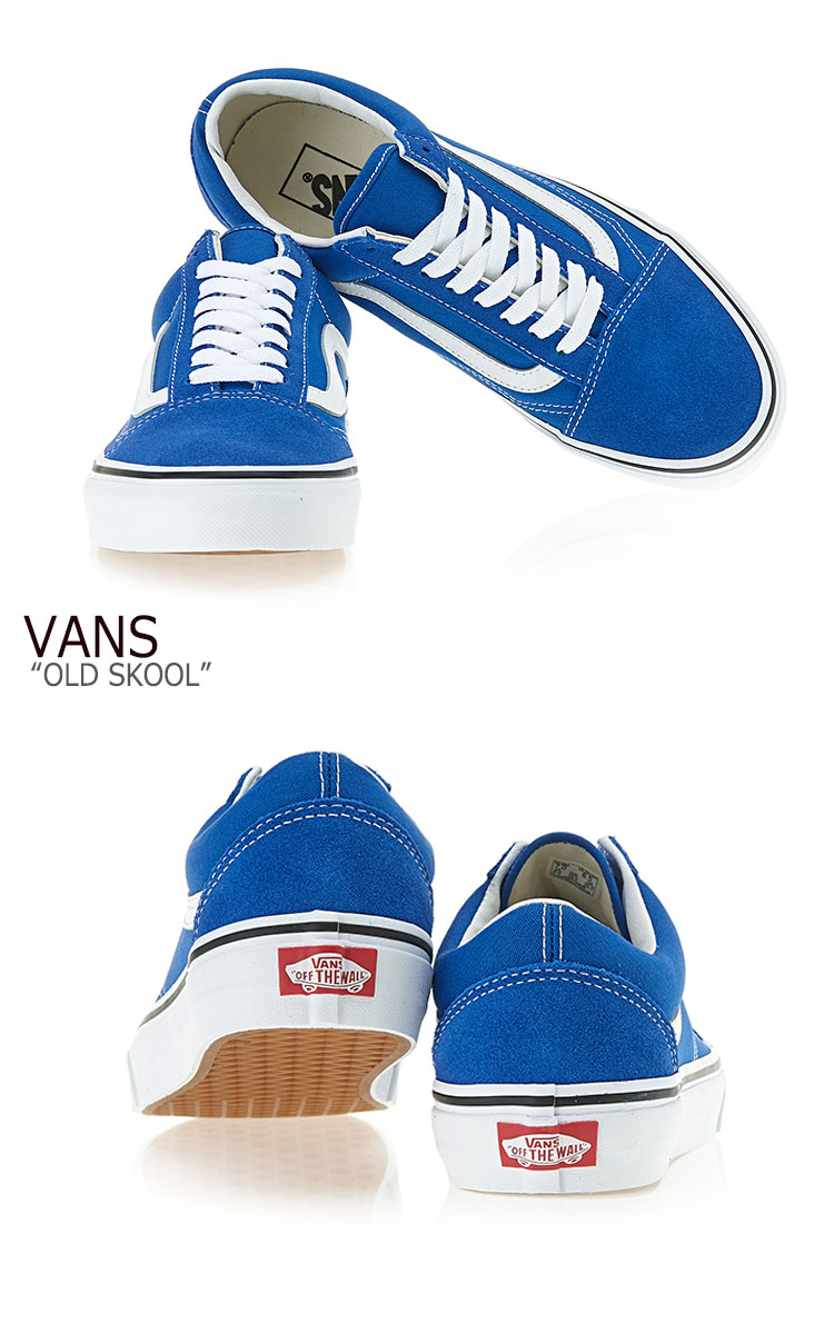 vans off the wall blue