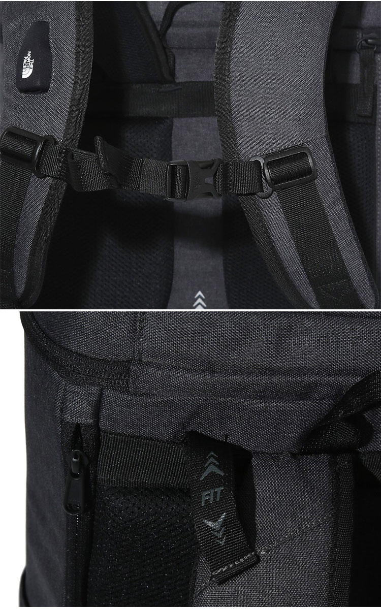 楽天市場 ノースフェイス バックパック The North Face メンズ レディース Great Square Backpack グレート スクエア バック パック Charcoal Black チャコール ブラック Nm2dk00j K バッグ 中古 未使用品 Drescco ドレスコ