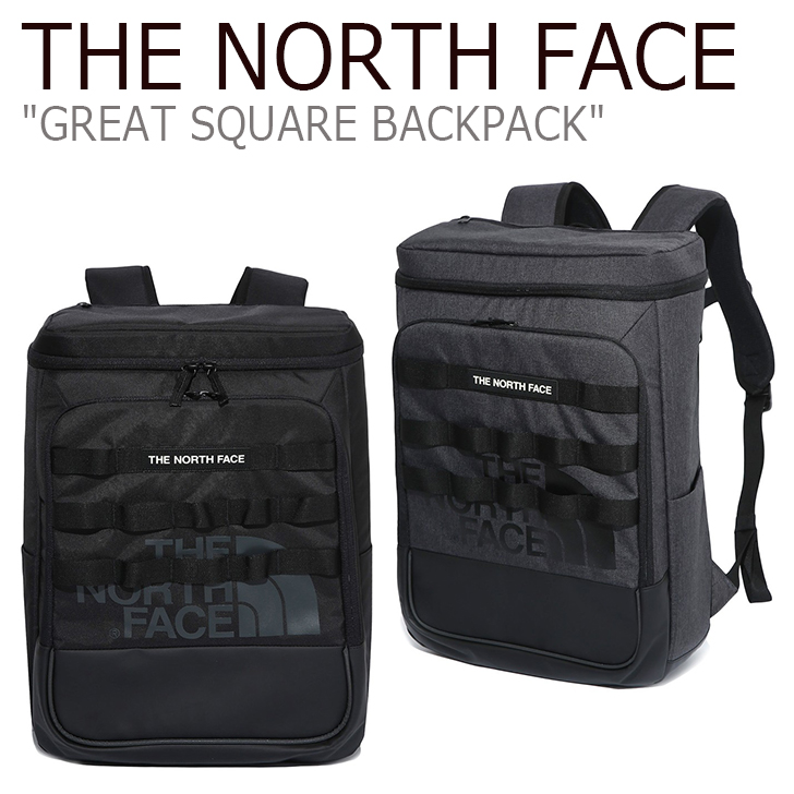 楽天市場 ノースフェイス バックパック The North Face メンズ レディース Great Square Backpack グレート スクエア バック パック Charcoal Black チャコール ブラック Nm2dk00j K バッグ 中古 未使用品 Drescco ドレスコ