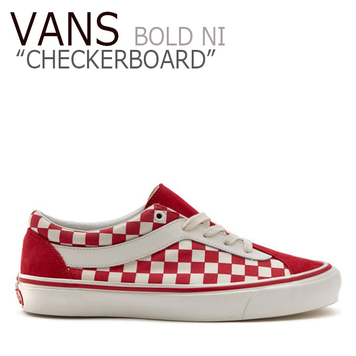 Rakuten 楽天市場 バンズ スニーカー Vans メンズ レディース Bold Ni ボールド ニー ボールドni Checkerboard Red チェッカーボード レッド Vn0a3wlpt1e1 シューズ Drescco ドレスコ 楽天ランキング1位 Fcipty Com