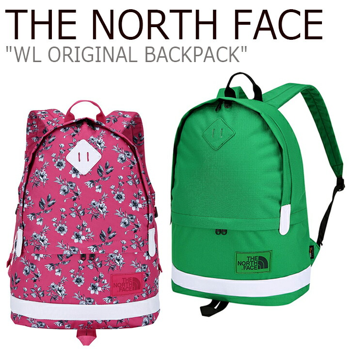 the north face backpack green