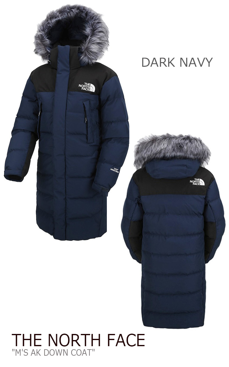 楽天市場 ノースフェイス ダウン The North Face メンズ M S Ak Down Coat Akダウンコート グースダウン ロングダウン Navy Black ネイビー ブラック Nc1dj51j K ウェア 中古 未使用品 Drescco ドレスコ