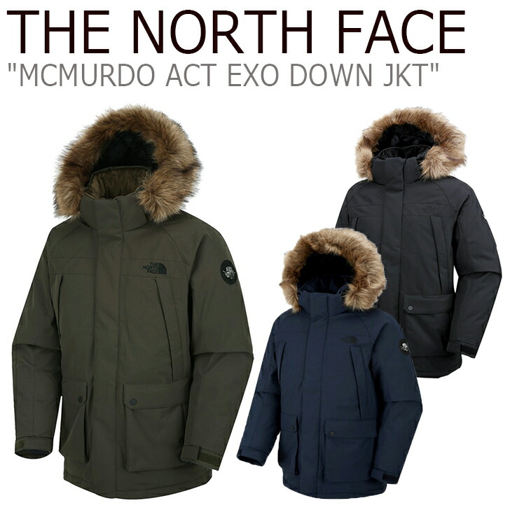 楽天市場 ノースフェイス ダウン The North Face メンズ レディース Mcmurdo Act Exo Down Jkt マクマード アクト エクスポ ダウンジャケット グースダウン Taupe Navy Black トープ ネイビー ブラック Nj1dj53a B C ウェア 中古 未使用品 Drescco ドレスコ