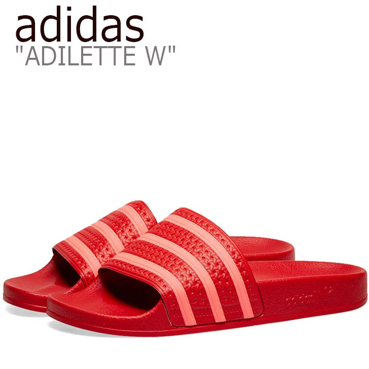 adidas sandal red