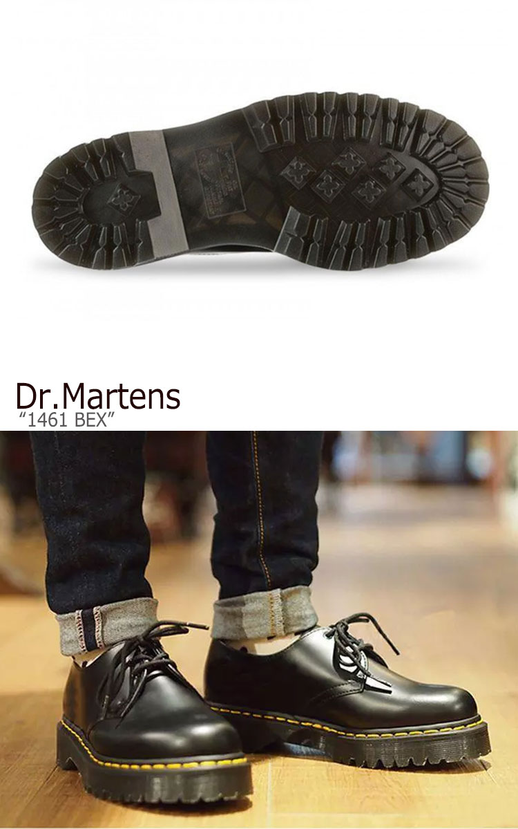 楽天市場 ドクターマーチン 3ホール Dr Martens メンズ レディース 1461 Bex ベックス Black ブラック シューズ 中古 未使用品 Drescco ドレスコ