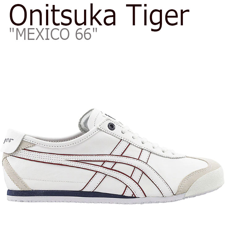 人気を誇る スニーカー 66 メキシコ 66 Mexico レディース メンズ Tiger Onitsuka スニーカー メキシコ66 オニツカタイガー White シューズ 11a618 100 ビートレット Red Beet ホワイト Cibaut Com Ar