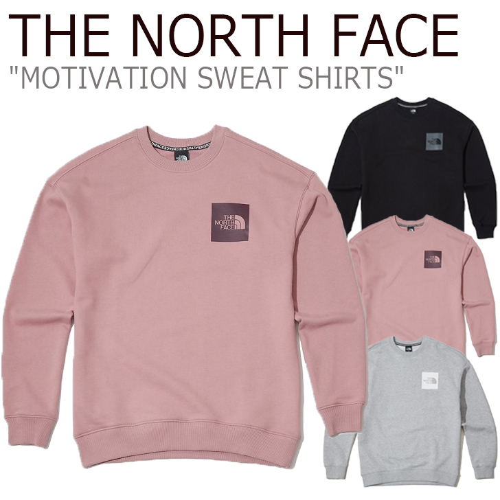 pink north face sweater