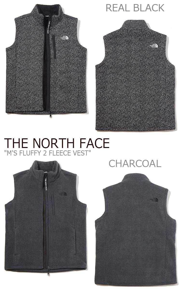 楽天市場 フリース ノースフェイス The North Face メンズ M S Fluffy 2 Fleece Vest フラフィー2 フリースベスト Real Black リアルブラック Charcoal チャコール Indigo インディゴ Nv4fk52a B C ウェア 中古 未使用品 Drescco ドレスコ