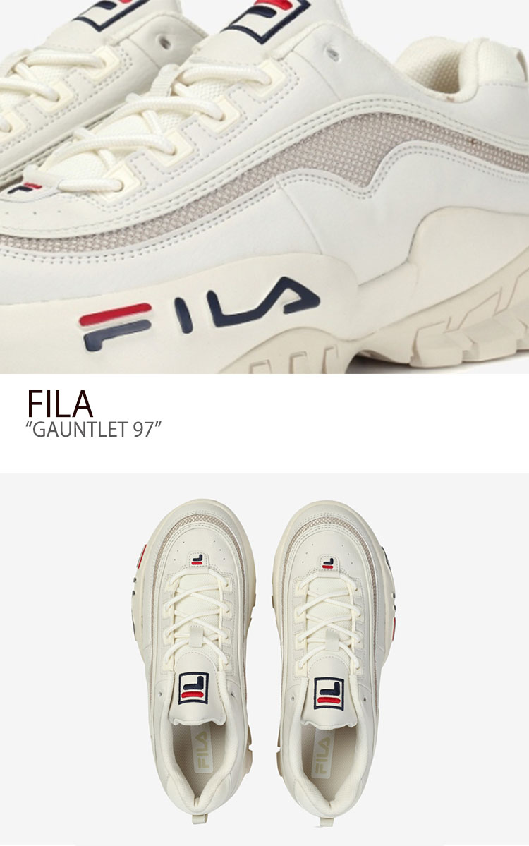 安心の定価販売 フィラ スニーカー Fila メンズ レディース Gauntlet 97 ガントレット97 White Gray ホワイトグレー Fs1htb3114x シューズ 日本全国送料無料 Frank Palavraviva Net Br