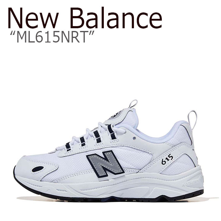 【New Balance】 ML615NRT ホワイト スニーカー 24cm New Balance】 ML615NRT ホワイト スニーカー 24cm - メルカリ