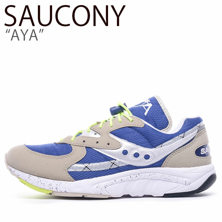 定期入れの サッカニー スニーカー シューズ S 4 ネオン ブルー グレー Neon Blue Gray アヤ Aya メンズ Saucony Sn Sc S Bronze Qa