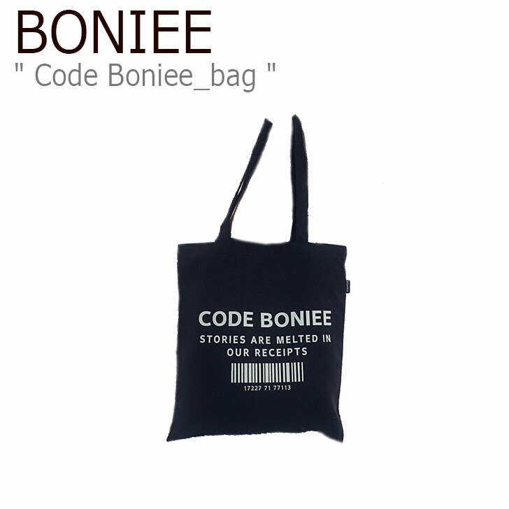ボニー トートバッグ BONIEE メンズ レディース Code Boniee_bag コード ボニー バッグ black ブラック 300609749 バッグ