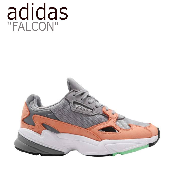 楽天市場 アディダス ファルコン スニーカー Adidas メンズ レディース Falcon ファルコン ダッドシューズ Grey Orange グレー オレンジ B シューズ 中古 未使用品 Drescco ドレスコ