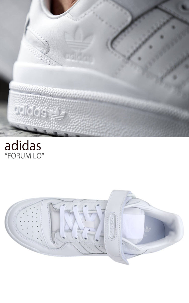 adidas forum low white