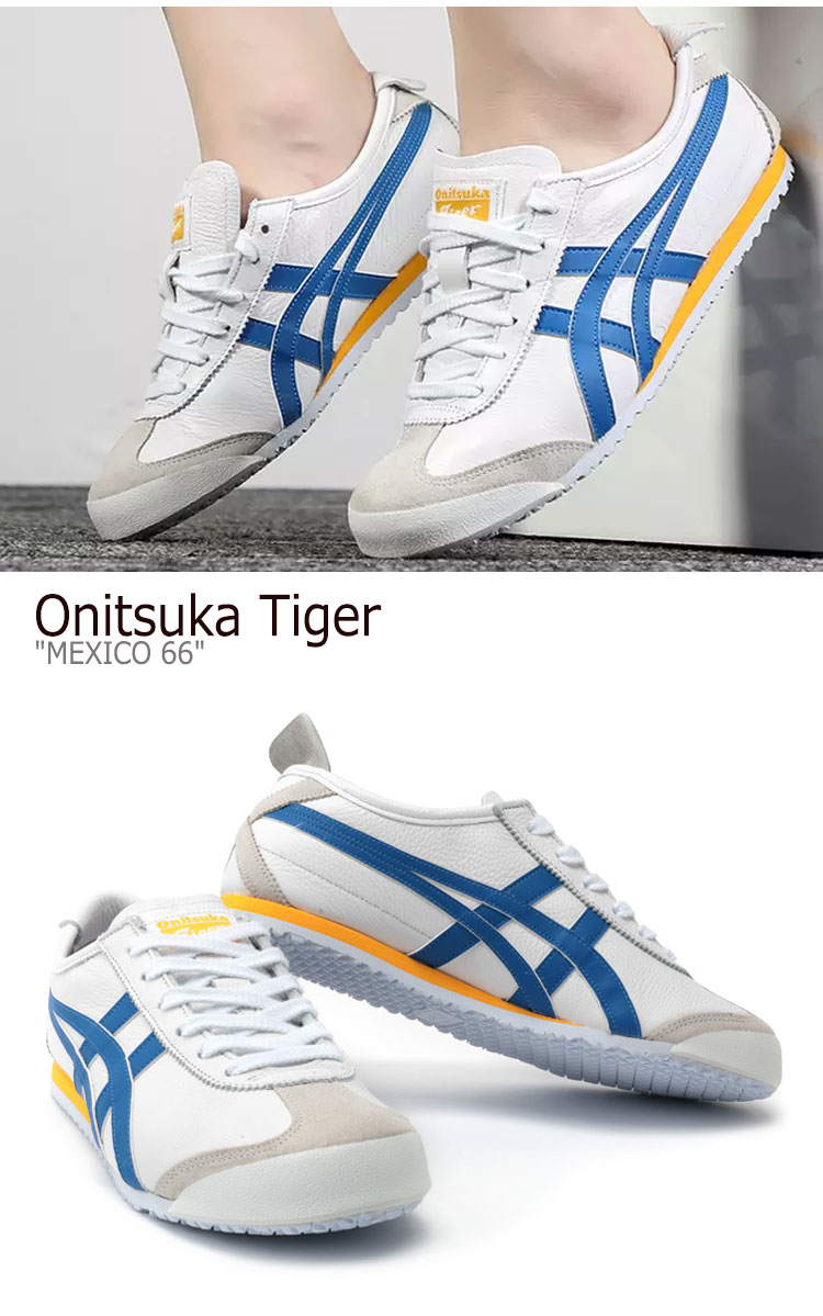 onitsuka tiger mexico 66 blue yellow