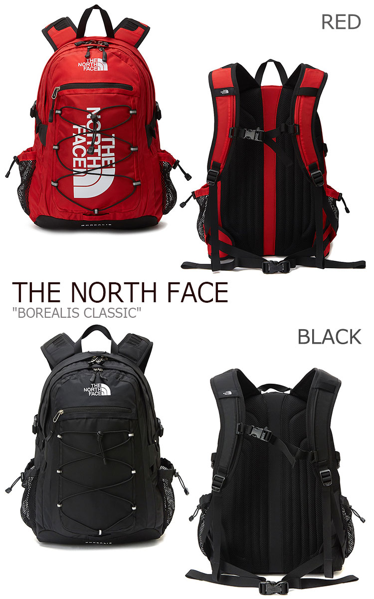 楽天市場 ノースフェイス バックパック The North Face メンズ レディース Borealis Classic ボレアリス クラシック Black ブラック Red レッド Nm2dl03a B バッグ 中古 未使用品 Drescco ドレスコ