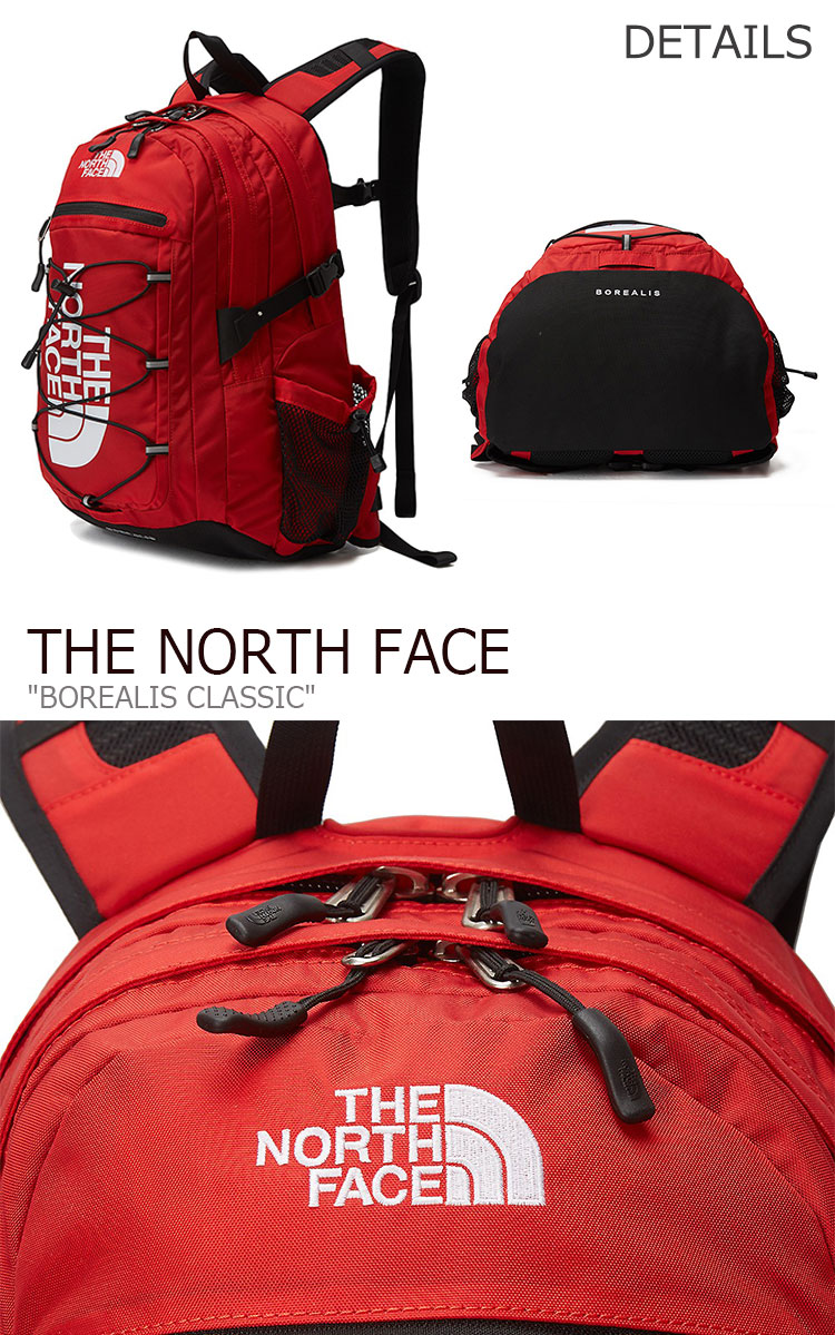 楽天市場 ノースフェイス バックパック The North Face メンズ レディース Borealis Classic ボレアリス クラシック Black ブラック Red レッド Nm2dl03a B バッグ 中古 未使用品 Drescco ドレスコ