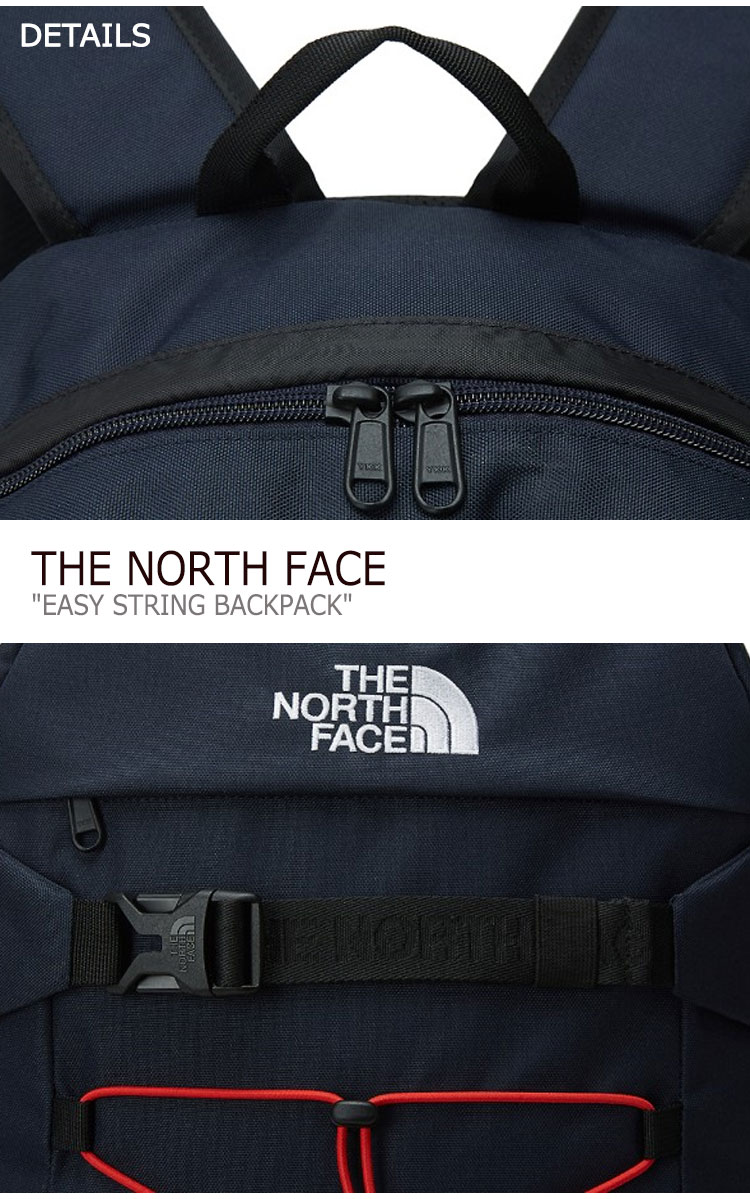 楽天市場 ノースフェイス リュック The North Face メンズ レディース Easy String Backpack イージー ストリング バックパック Navy ネイビー Black ブラック Nm2dl06j K バッグ 中古 未使用品 Drescco ドレスコ