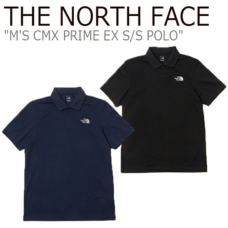 north face black polo shirt