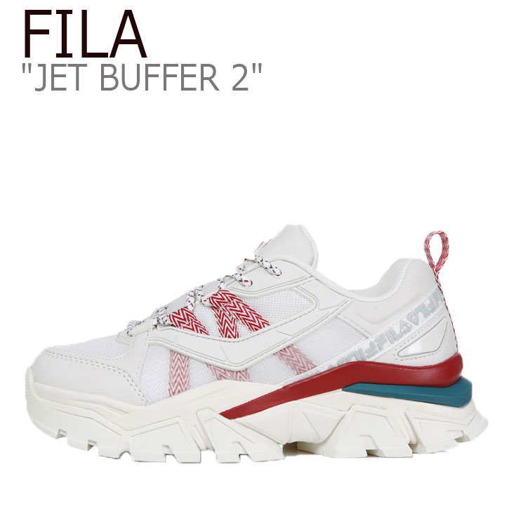 充実の品 ホワイト Red White バッファ2 ジェット Buffer2 Jet レディース メンズ Fila スニーカー フィラ レッド シューズ 1jm 236 Sn Fl 1jm Www Learnforall Net