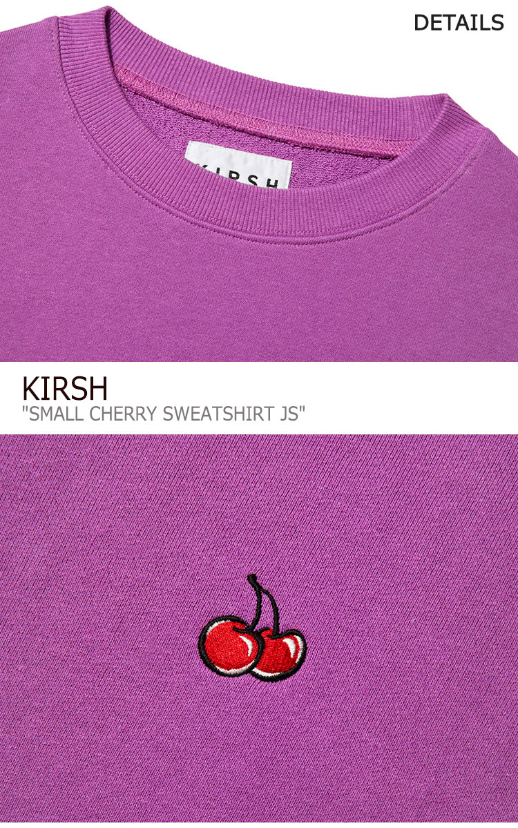 【楽天市場】キルシー トレーナー KIRSH 正規販売店 SMALL CHERRY SWEATSHIRT JS スモール チェリー スウェット
