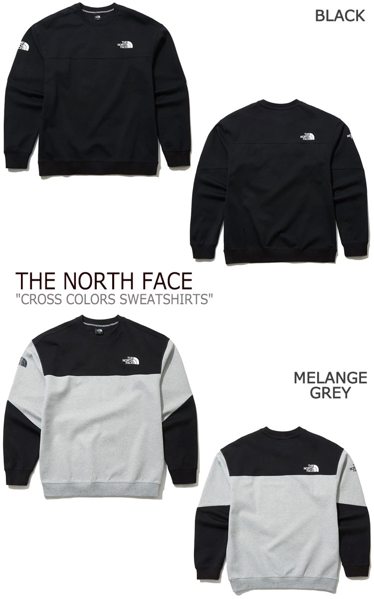 楽天市場 ノースフェイス トレーナー The North Face メンズ レディース Cross Colors Sweatshirts クロス カラー スウェットシャツ Red レッド Black ブラック Grey グレー Nm5ml71a B C ウェア 中古 未使用品 Drescco ドレスコ