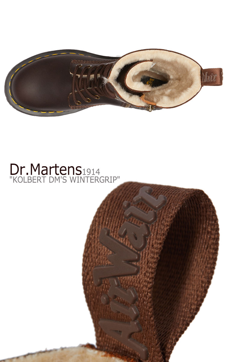 激安な新品登場 のドクターマーチン シューズ スニーカー Dr Martens メンズ その他 レディース 1914 Kolbert Dms Wintergrip 未使用品靴 1914 コルバート Dms ウィンターグリップ Brown ブラウン シューズ 中古 未使用品 Drescco ドレスコ Dr Martens