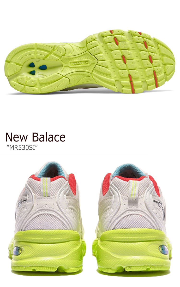 new balance 530 white and red