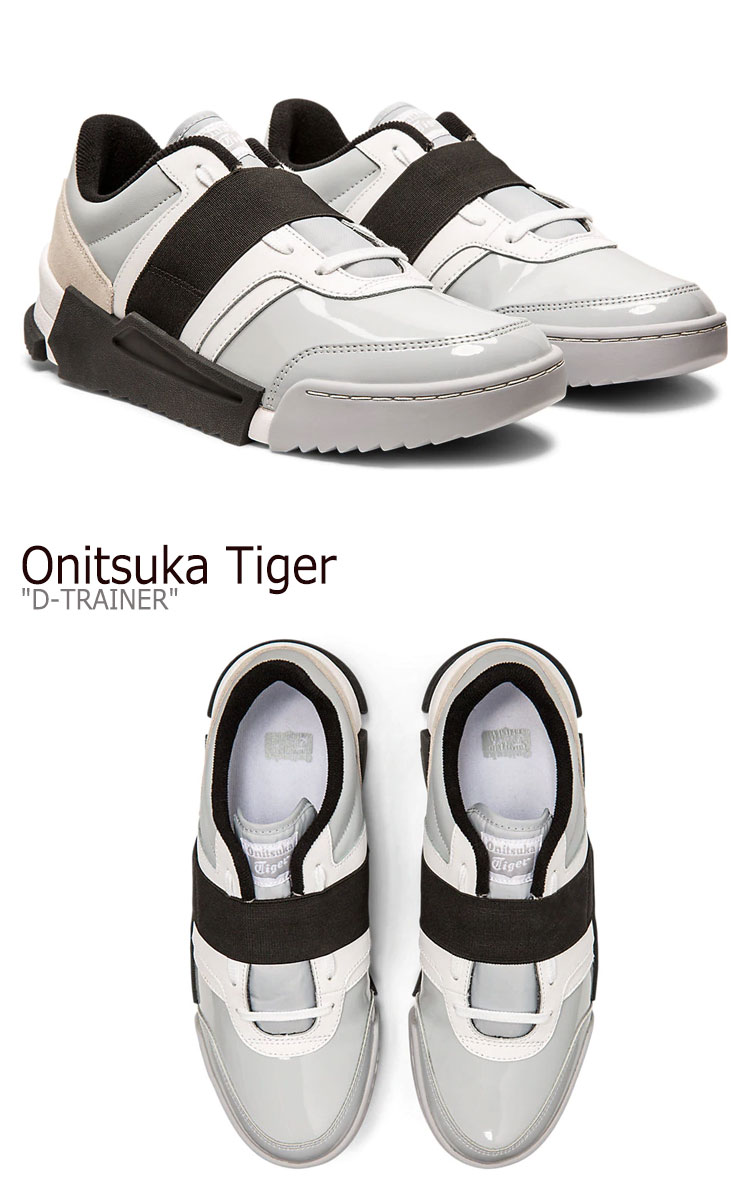 楽天市場 オニツカタイガー スニーカー Onitsuka Tiger メンズ レディース D Trainer D トレーナー Black ブラック Piedmont Grey ピエドモントグレー 11a581 0 シューズ Drescco ドレスコ