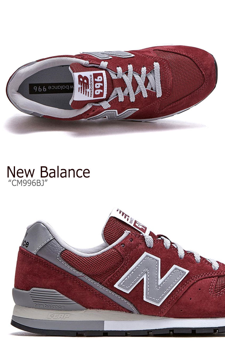 楽天市場 ニューバランス 996 スニーカー New Balance メンズ レディース Cm 996 Bj New Balance 996 Burgundy バーガンディ Nbpdas184c Cm996bj シューズ 中古 未使用品 Drescco ドレスコ