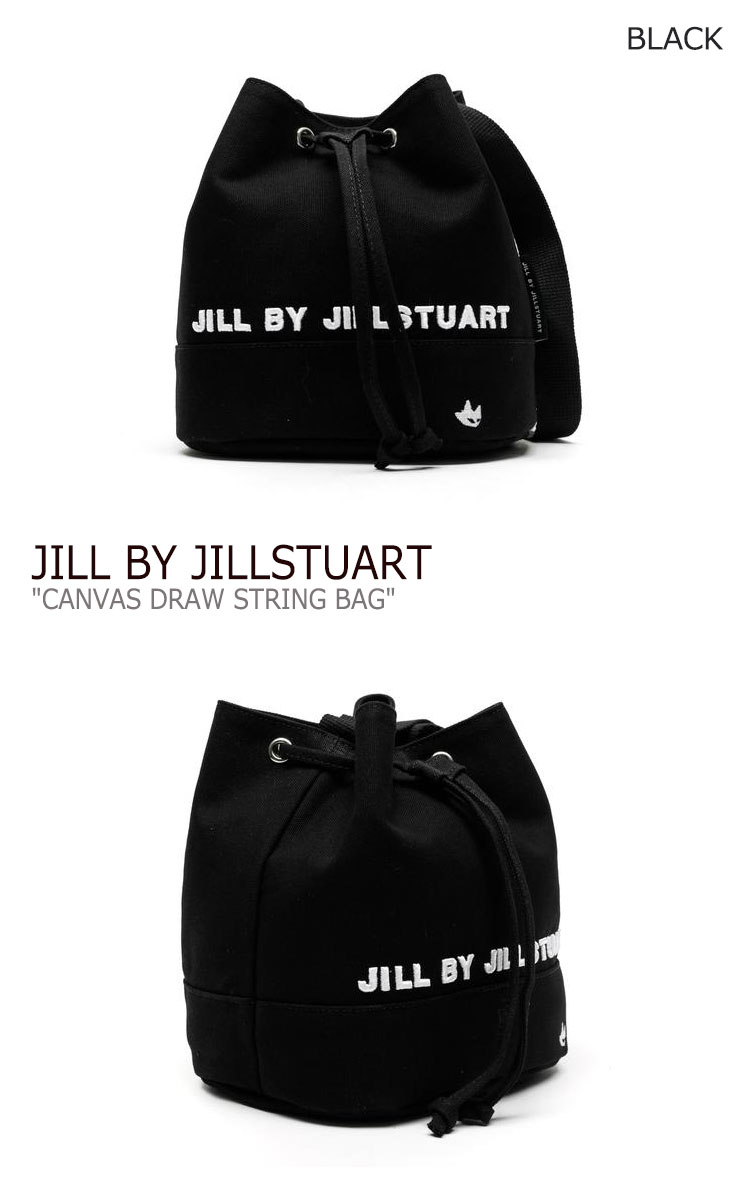 代引可 クロスバッグ クロスバッグ Jillstuart Jill バイ Draw Draw ジルスチュアート Canvas Bag ドロー ブラック ジル By レディース String キャンバス ストリングバッグ Black ブラック Jlba0e841bk バッグ Drescco ドレスコ 韓国クロスバッグ 韓国 韓国バッグ