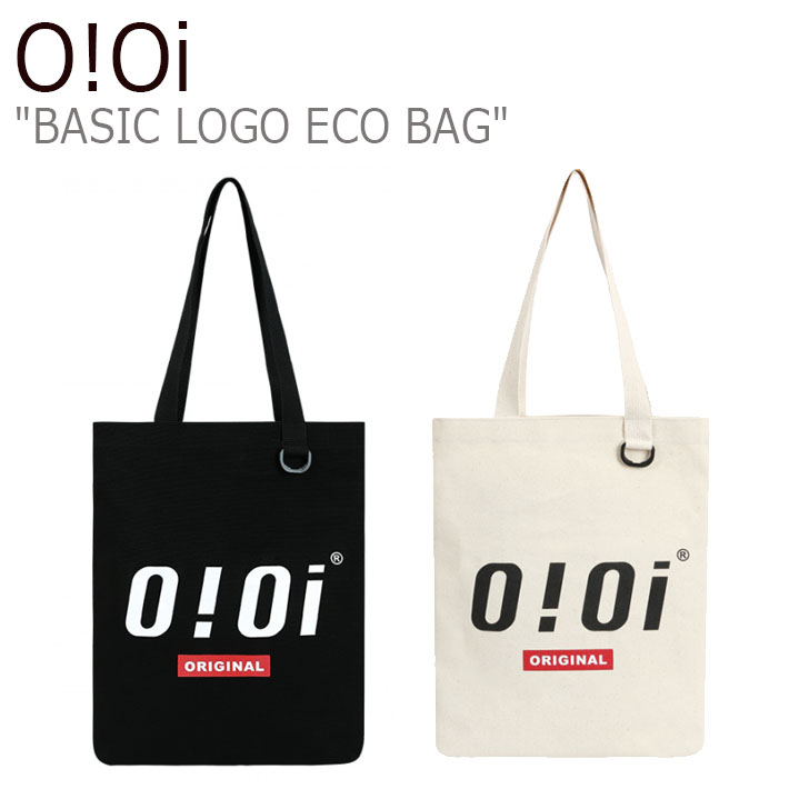 楽天市場 オアイオアイ トートバッグ O Oi メンズ レディース Basic Logo Eco Bag ベーシック ロゴ エコバッグ Black ブラック Beige ベージュ sm 3 バッグ Drescco ドレスコ