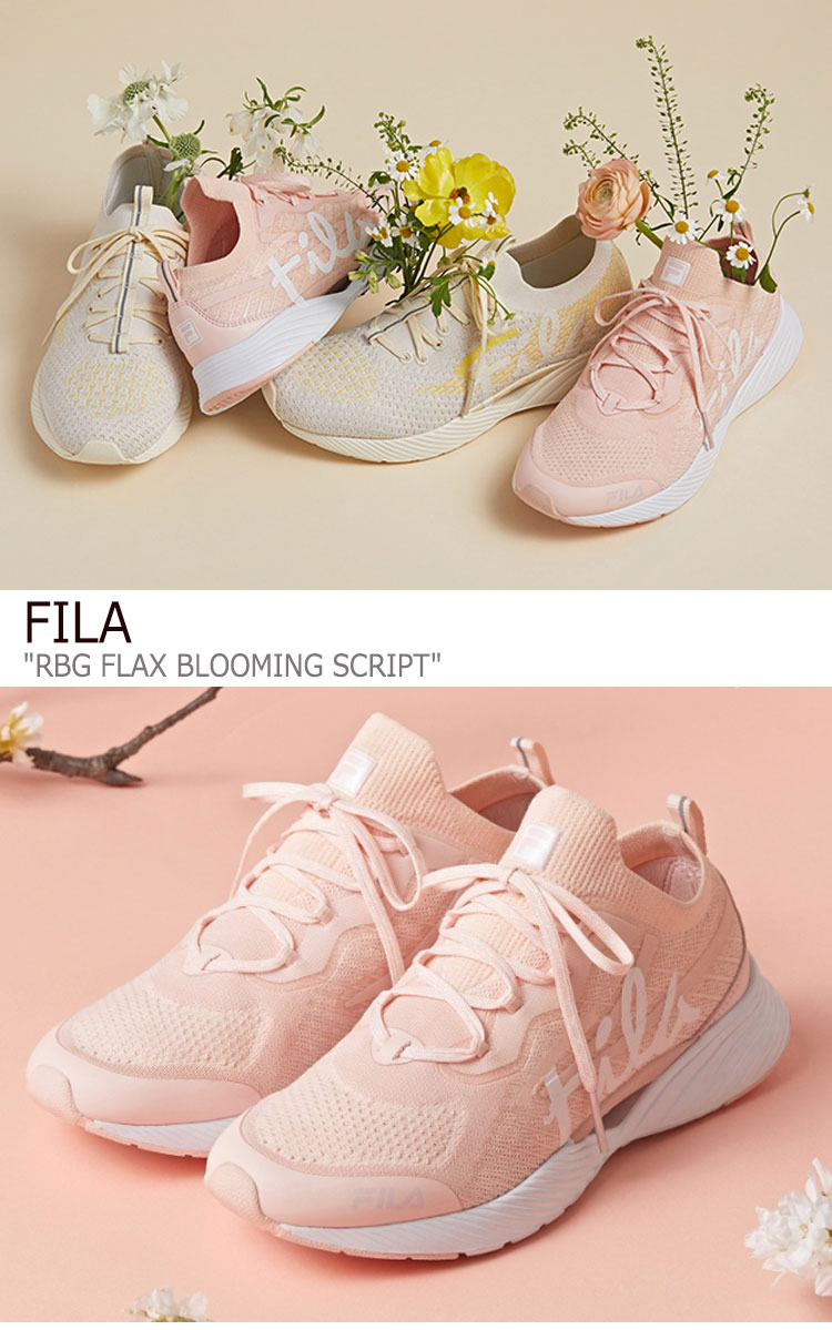 楽天市場 フィラ スニーカー Fila レディース Rbg Flax Blooming Script Rgb フラックス ブルーミング スクリプト Pink ピンク White ホワイト 1rm 661 シューズ Drescco ドレスコ