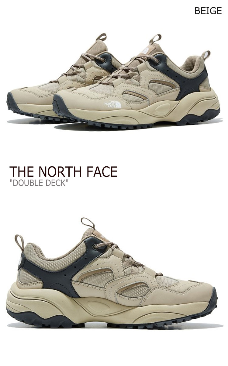 楽天市場 ノースフェイス スニーカー The North Face メンズ レディース Double Deck ダブル デッキ Beige ベージュ White ホワイト Ns95l56a 06j シューズ 中古 未使用品 Drescco ドレスコ