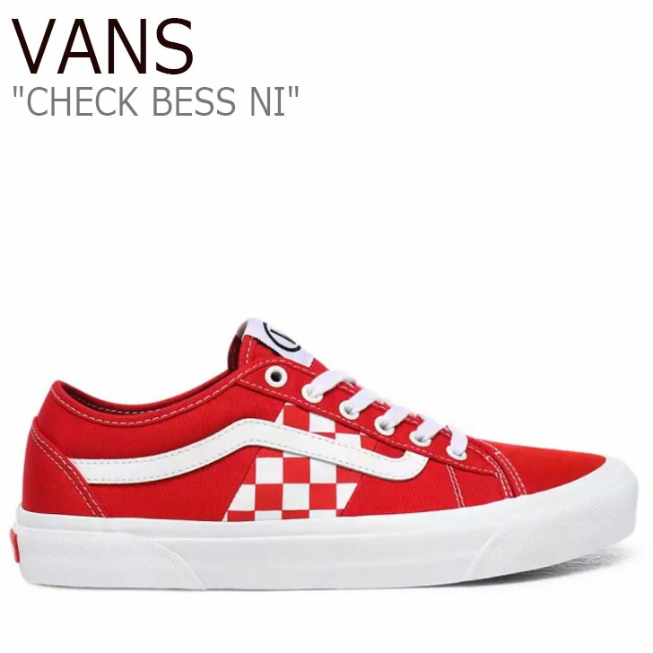 新しいコレクション 楽天市場 バンズ スニーカー Vans メンズ レディース Check Bess Ni チェック ベスエヌアイ Red レッド True White トゥルーホワイト Vn0a4bthwow シューズ Drescco ドレスコ 最新コレックション Precisionnm Com