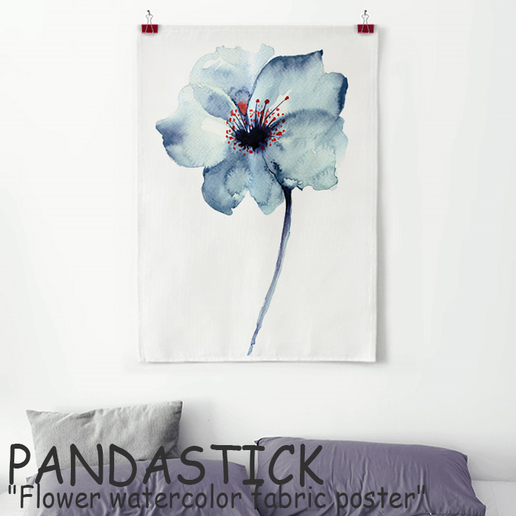 楽天市場 パンダスティック タペストリー Pandastick フラワー 水彩画 ファブリックポスター Flower Watercolor Fabric Poster Lサイズ 韓国雑貨 おしゃれ Acc Drescco ドレスコ