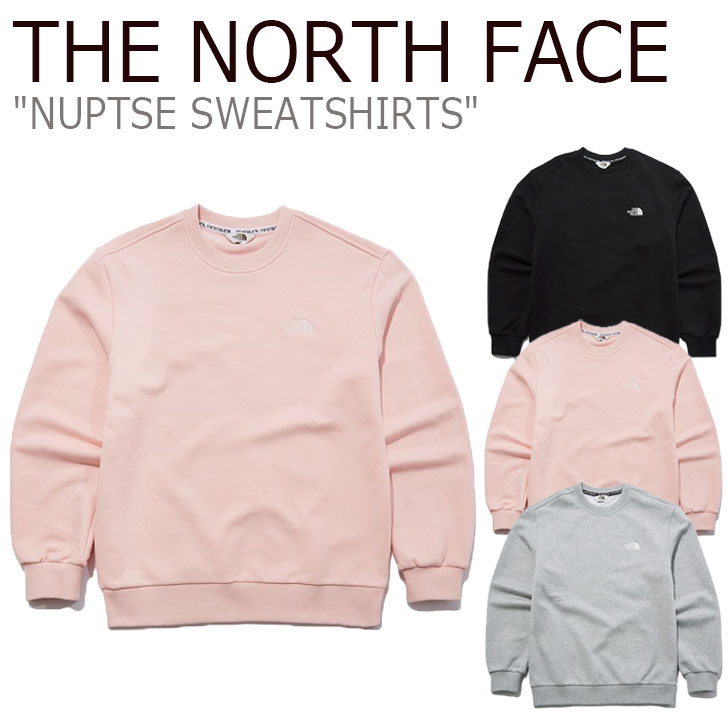 最安値 ノースフェイス トレーナー The North Face メンズ レディース Nuptse Sweatshirts ヌプシ スウェットシャツ Black ブラック Grey グレー Pink ピンク Nm5ml50j K M ウェア 中古 未使用品 肌触りがいい Hillcrestcare Org