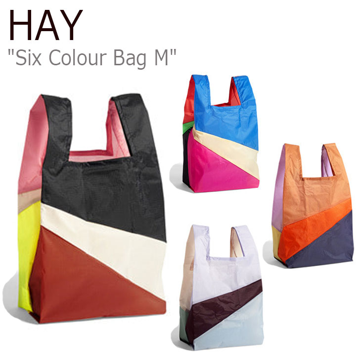 正規品 ヘイ トートバッグ Hay メンズ レディース Six Colour Bag M シックス カラーバッグ Msize Multi色 6 7 8 バッグ 新品 Www Nripost Com